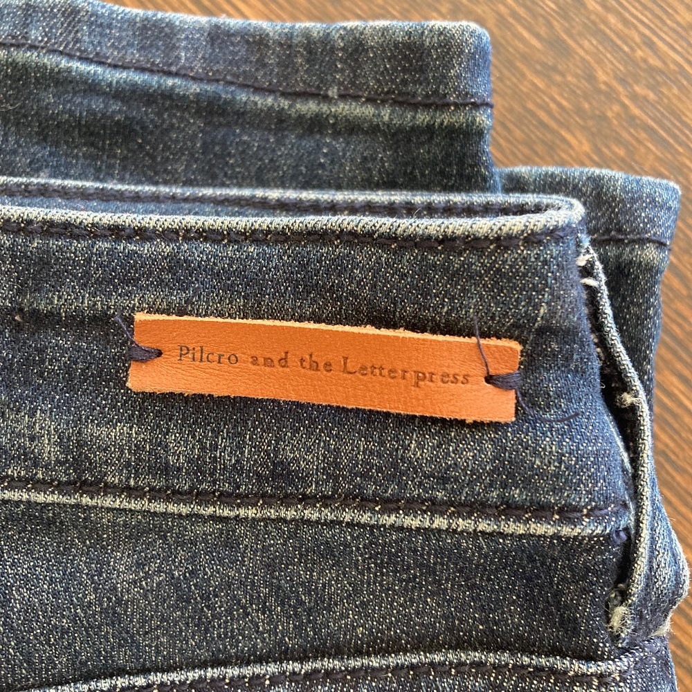 Pilcro and the Letterpress High-Rise Denim Legging (Size 26)